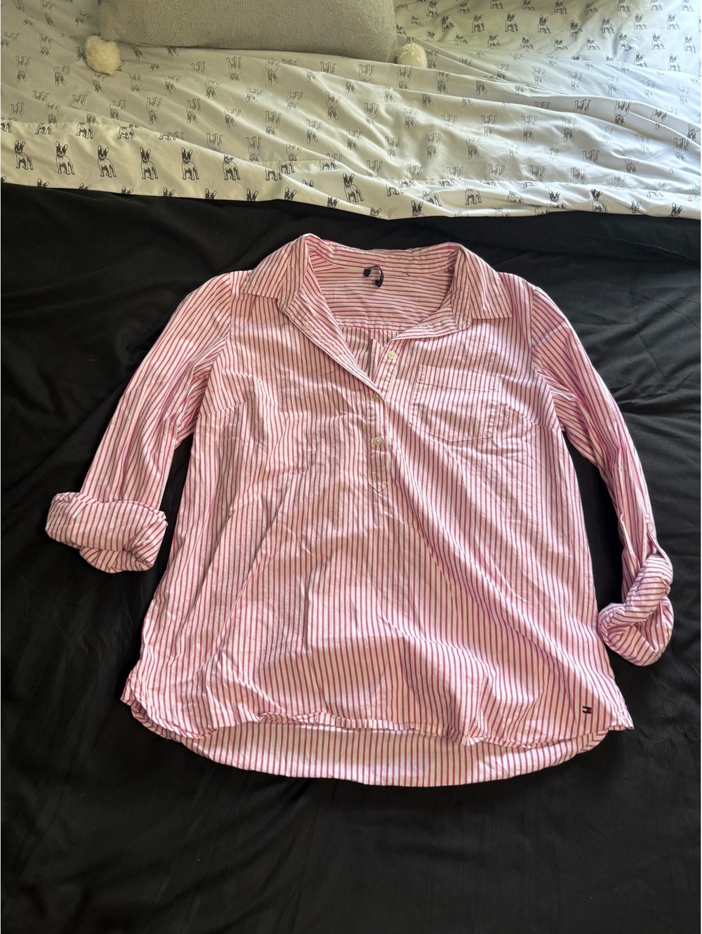 Women's Top | Long Sleeve Blouse | Tommy Hilfiger | Size M